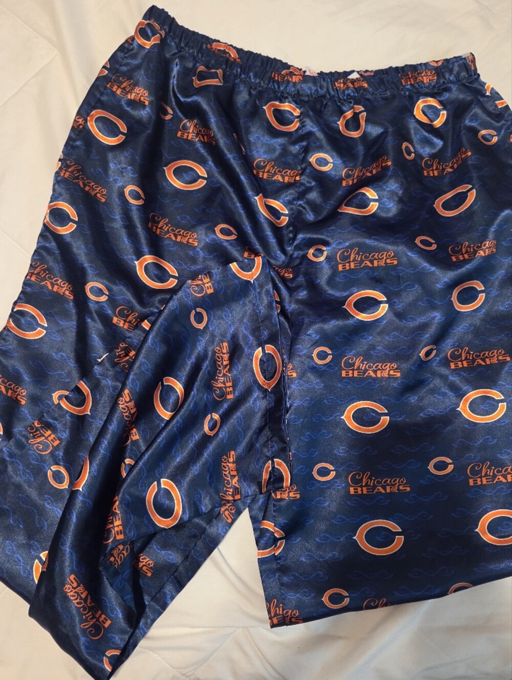 NFL CHICAGO BEARS Women's Satin Pajama Pants XL